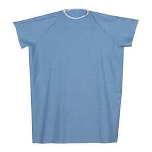 Convalescent Gown Adult Blue Ea