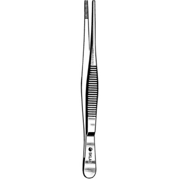 Dressing Forcep Straight 10" Non-Sterile Ea