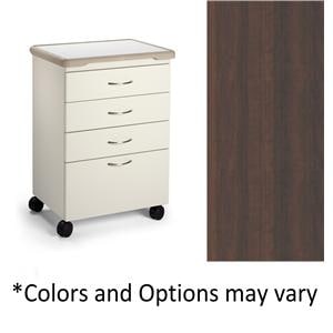 Synthesis Treatment Cart 3" Caster (3) 4" Drawer/(1) 8" Drawer