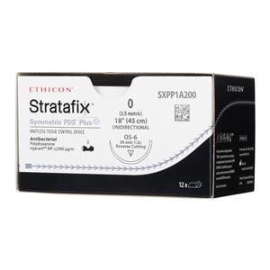 Stratafix Symmetric PDS Plus Suture 0 18" PDO/Trclsn Mnflmnt OS6 Vio 12/Bx