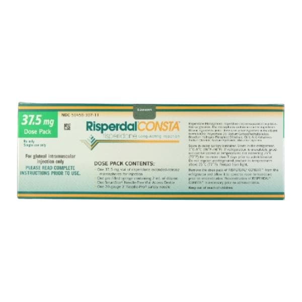 Risperdal Consta Injection 37.5mg Kit Each, 8 EA/CA