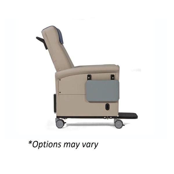 Ascent XL 66 Series Bariatric Recliner 500lb Capacity Manual Gray Ea
