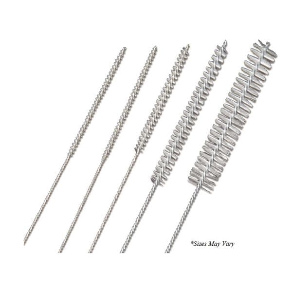 Cleaning Brush Nylon/Stainless Steel Bristle 8" 2/Pk