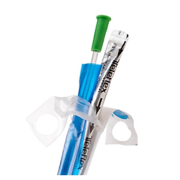 FloCath Quick Intermittent Catheter Coude Tip Hydrophilic Coated/PVC 12Fr