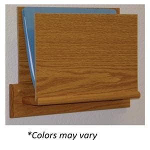 Open End Chart Holder with Square Mounting Plate Ea