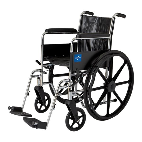 Excel 2000 Transport Wheelchair 300lb Capacity