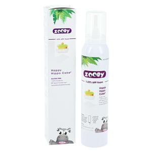 Zooby Fluoride Foam 1.23% APF Happy Hippo Cake 4.4oz/Bt