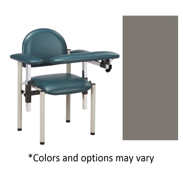 SC Series Blood Draw Chair Warm Gray 300lb Capacity Ea