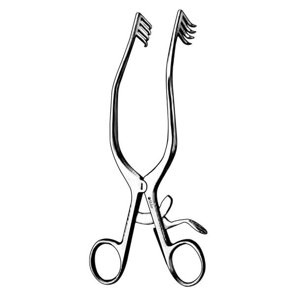 Adson Cerebellar Retractor 7-1/2" Stainless Steel Non-Sterile Reusable Ea