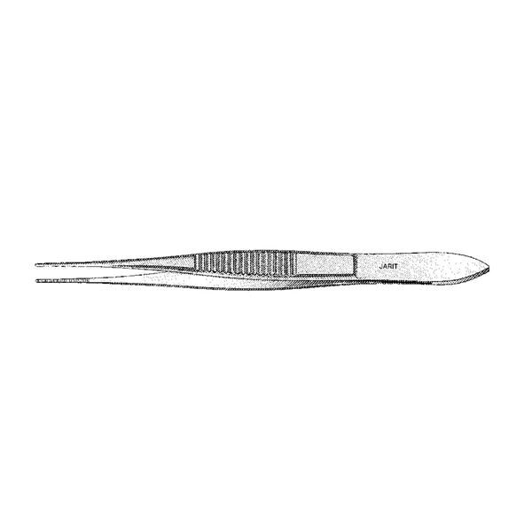 Eye Dressing Forceps Straight 3-7/8" Ea