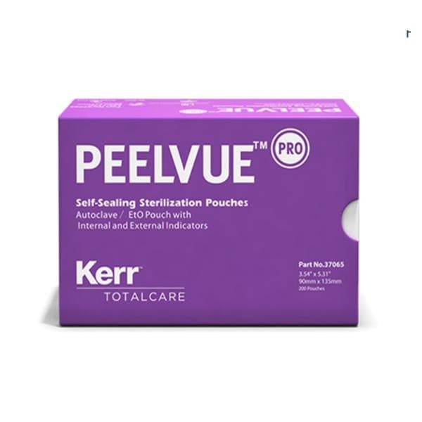 PeelVue PRO 37077 Sterilization Pouch Henry Schein Dental