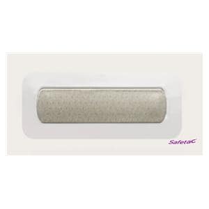 Mepilex Ag Foam Post-Op Dressing 4x10" Rectangle Adhesive Self-Adherent Tan, 7 BX/CA