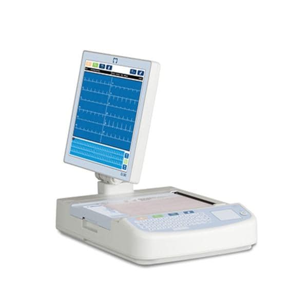 ELI 380 Resting Electrocardiograph Adlt/Ped New 12Ld Touchscreen W/ 17 Dsply Ea
