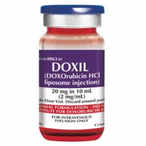 Doxil Injection SDV 20mg 10ml/Vl
