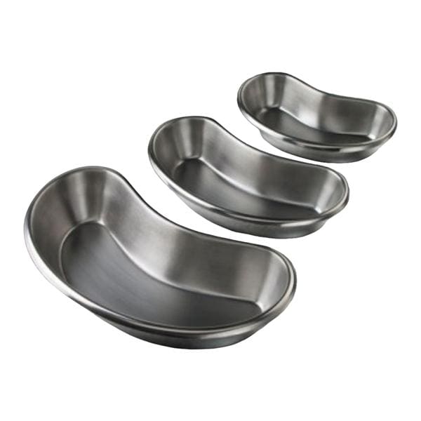 Tech-Med Emesis Basin Kidney Stainless Steel Silver 12oz