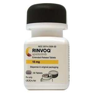 Rinvoq Tablets 15mg 30/Bottle Bottle Each