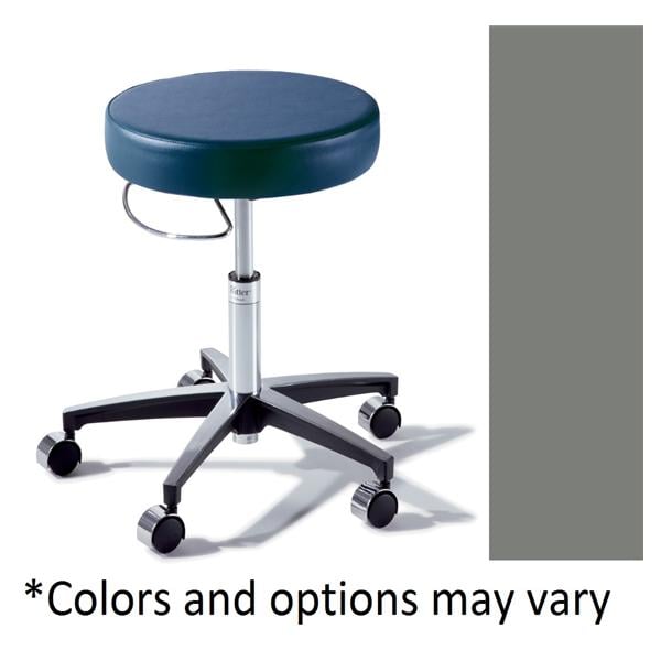Basic 276 Physician Stool Lunar Gray 350lb Capacity
