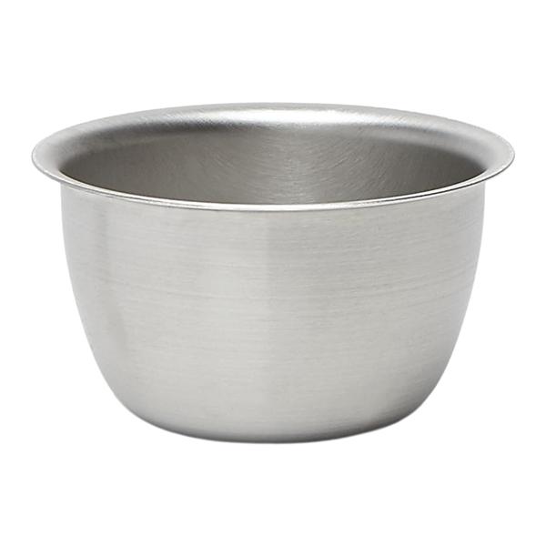 Iodine Cup Round Stainless Steel Silver 6oz