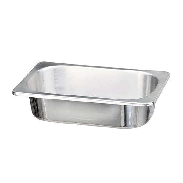 Tech-Med Instrument Tray 10-1/4x6-1/4x2-1/2" Stainless Steel Ea