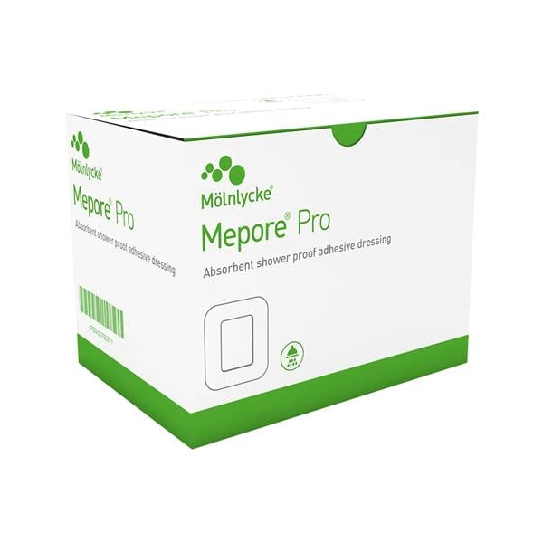Mepore Pro Film Wound Dressing 8x3.6" Sterile Rectangle Waterproof Adherent