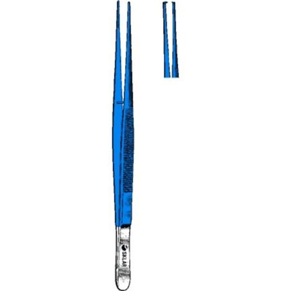 Potts-Smith Tissue Forceps Straight 10" Non-Sterile Ea