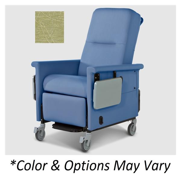85 Series Transporter Recliner Powder-Coated Steel Frame 300lb Mnl Scrpt Plm Ea