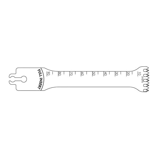 Blade Bone Saw 90x21mm Sagittal/Occipital Large Ea