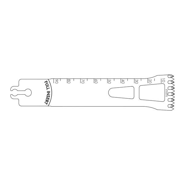 Blade Bone Saw 90x25mm Sagittal/Occipital Large Ea
