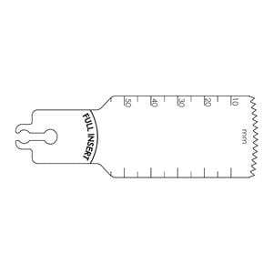 Blade Bone Saw 55x29mm Sagittal Large Ea