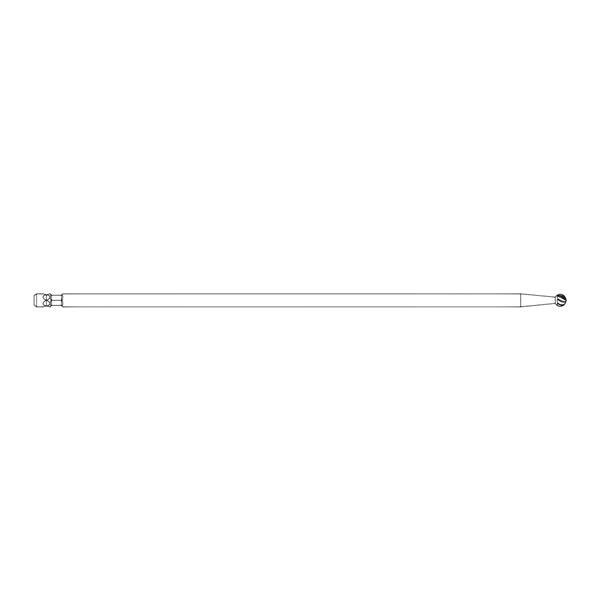 Bur High-Speed 3.0mm Round Ea