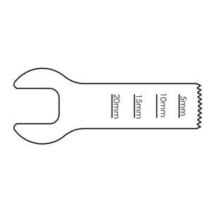 Blade Small Bone 27.4x9.5mm Sagittal Ea