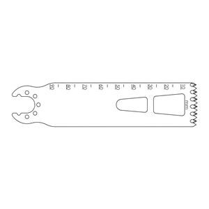 Blade Bone Saw 90x25 mm Sagittal/Occipital Large Ea