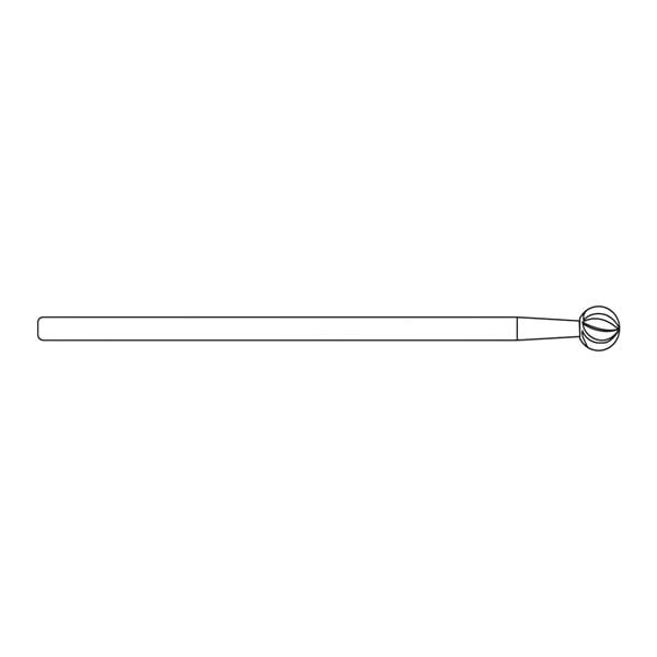 Micro Bur Bone 5.0mm Round Ea