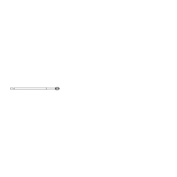 Micro Bur Bone 4.0mm Round Ea