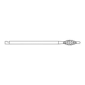 Micro Bur Bone Reamer 4.0x13.5mm Ea