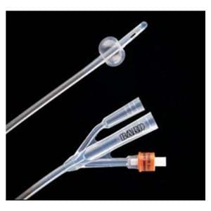 Lubri-Sil I.C. 3-Way Foley Catheter Standard Tip Silicone 18Fr 5cc Balloon