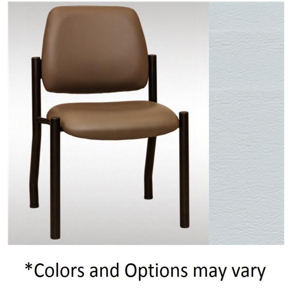 Side Chair Silver Pearl Ultraleather 425lb Capacity Ea