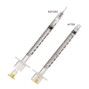 VanishPoint Insulin Syringe 30gx3/16" 0.5mL Safety Device No Dead Space 100/Bx