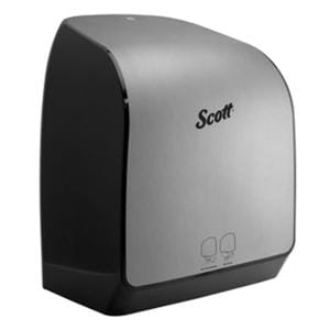 Scott Pro Paper Towel Dispenser Silver Faux Stainless Steel Ea