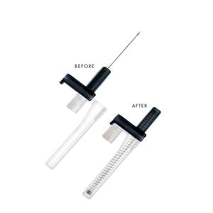 Hypodermic Needle 22gx1" Push Button 400/Ca