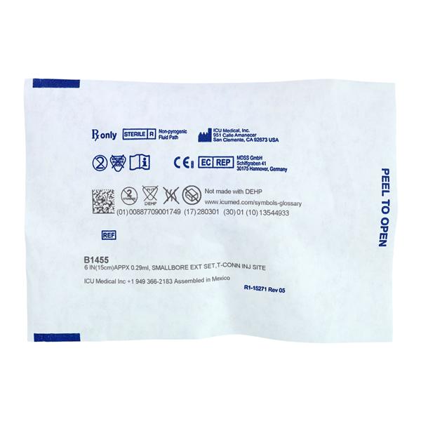 IV Extension Set 6" Tubing 50/Ca