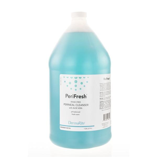 PeriFresh Rinse Free Cleanser Aloe Vera 1gal Green Fresh Scent 4/Ca