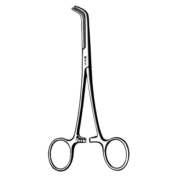 Mixter Hemostatic Forceps Right Angle 6-1/4" Stainless Steel Non-Sterile Ea
