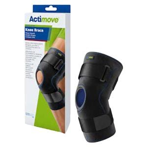 Actimove Wraparound Brace Knee Size Large Coolmax Fabric 20.5-23" Left/Right