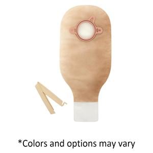 New Image 12" Ostomy Pouch Ultra Clear/Green