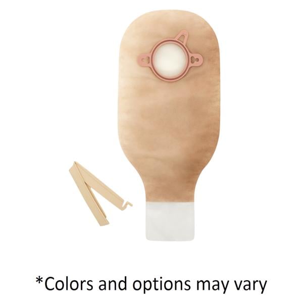 New Image 12" Ostomy Pouch Ultra Clear/Green