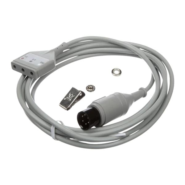 Snap ECG Cable Refurbished 3 Lead Ea