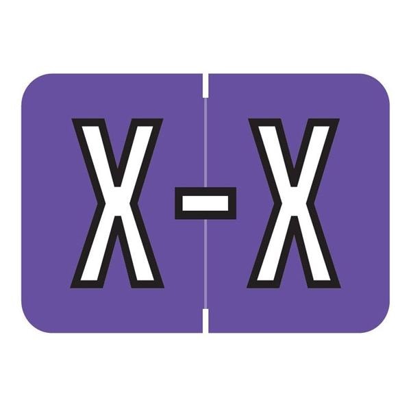 Label Sycom Compatible X End Tab 225/Pk