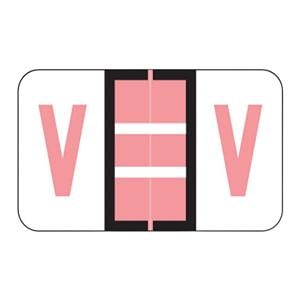 POS Compatible V Label End Tab 225/Pk