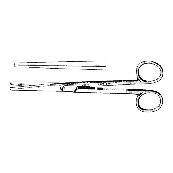 Mayo Surgical Scissors Straight 6-1/4" Stainless Steel Non-Sterile Reusable Ea